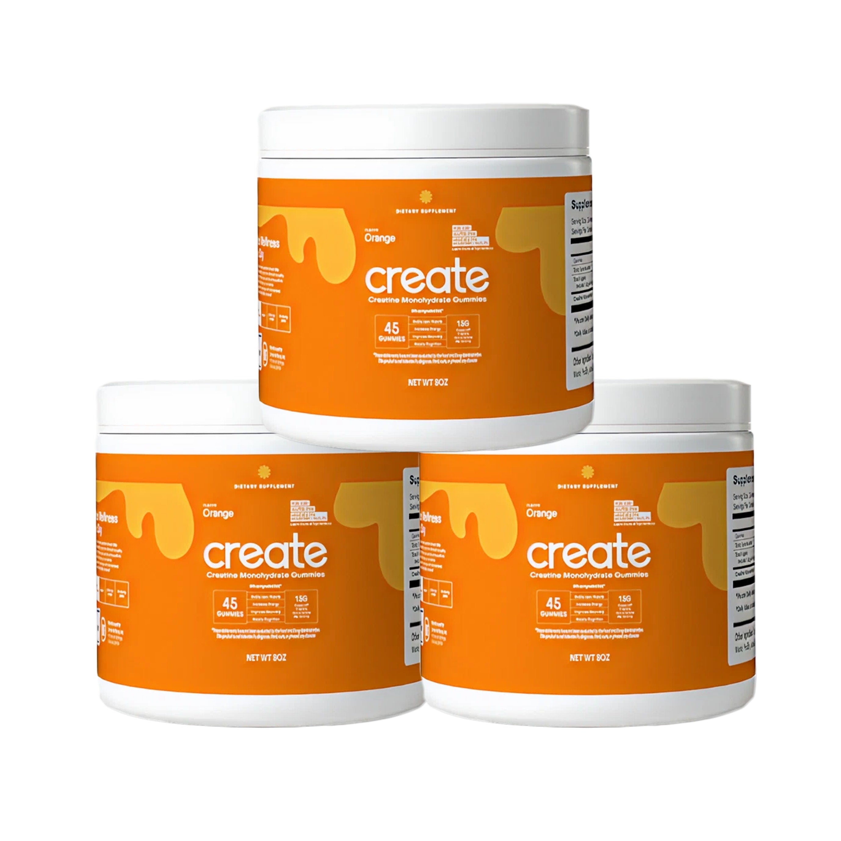 Core - 45 Count - Creatine Monohydrate Gummies 1.5g per gummy