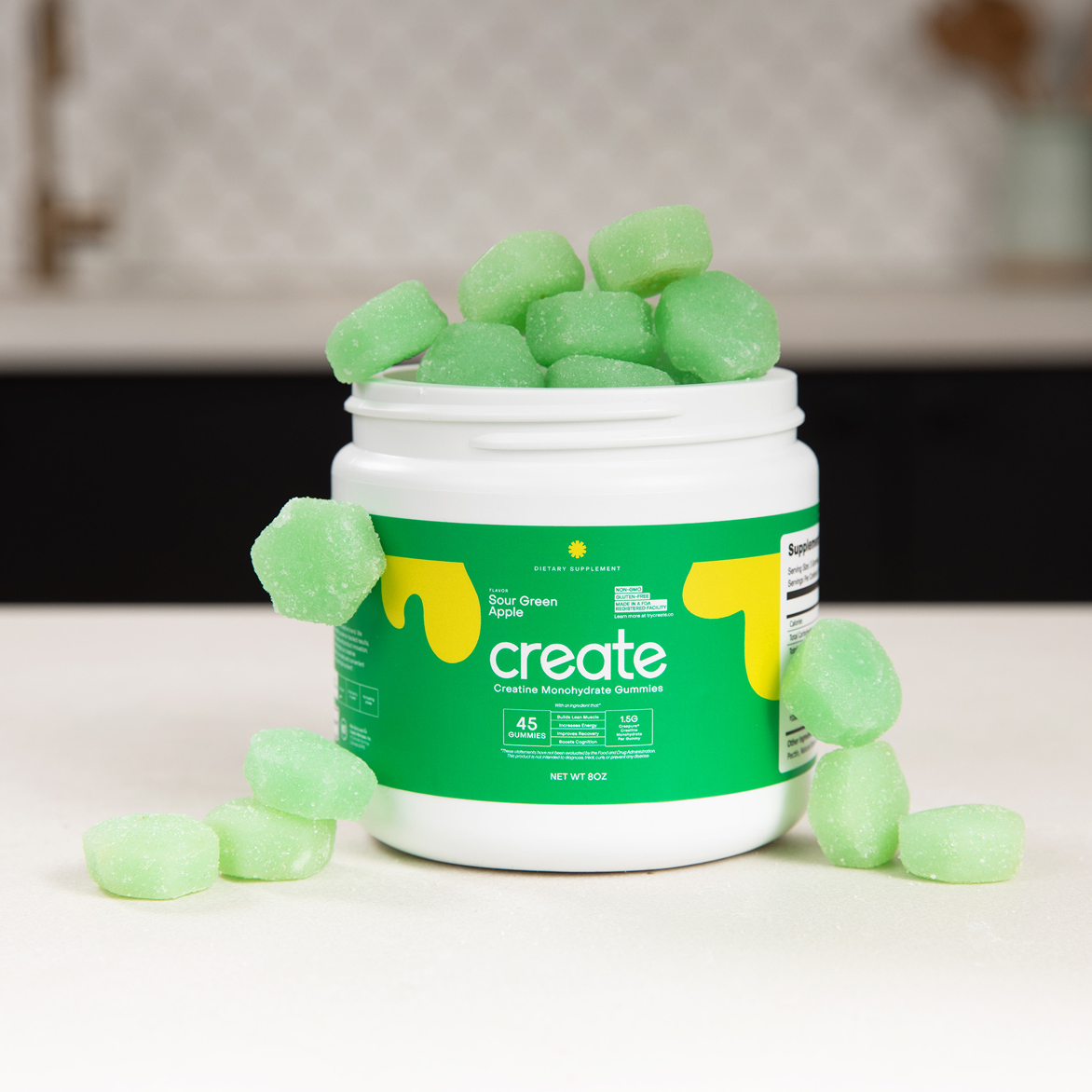 Core - 45 Count - Creatine Monohydrate Gummies 1.5g per gummy