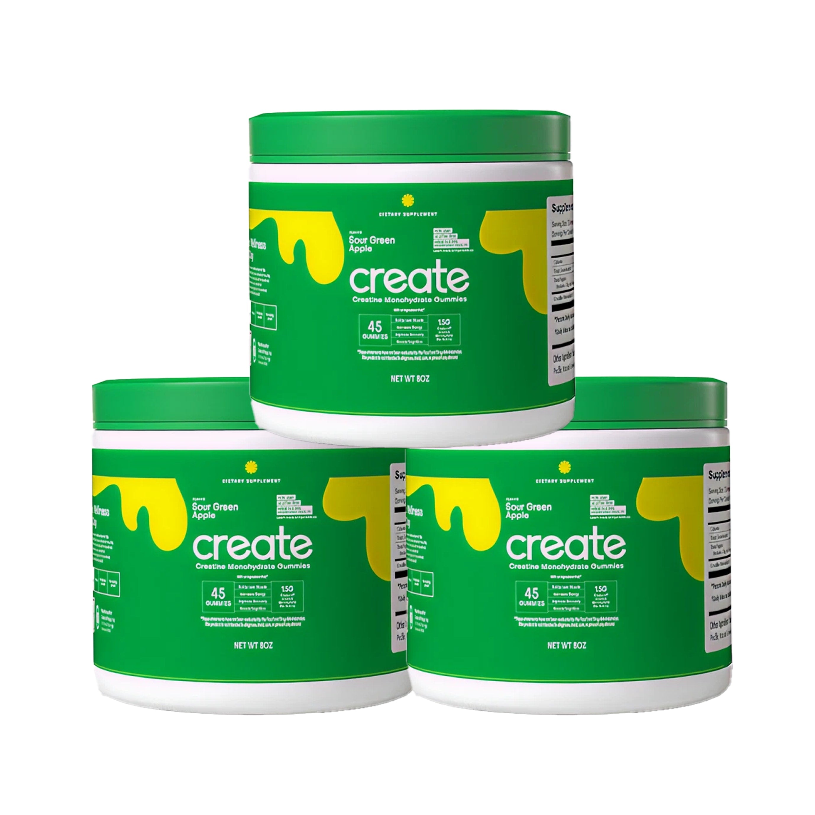 Core - 45 Count - Creatine Monohydrate Gummies 1.5g per gummy