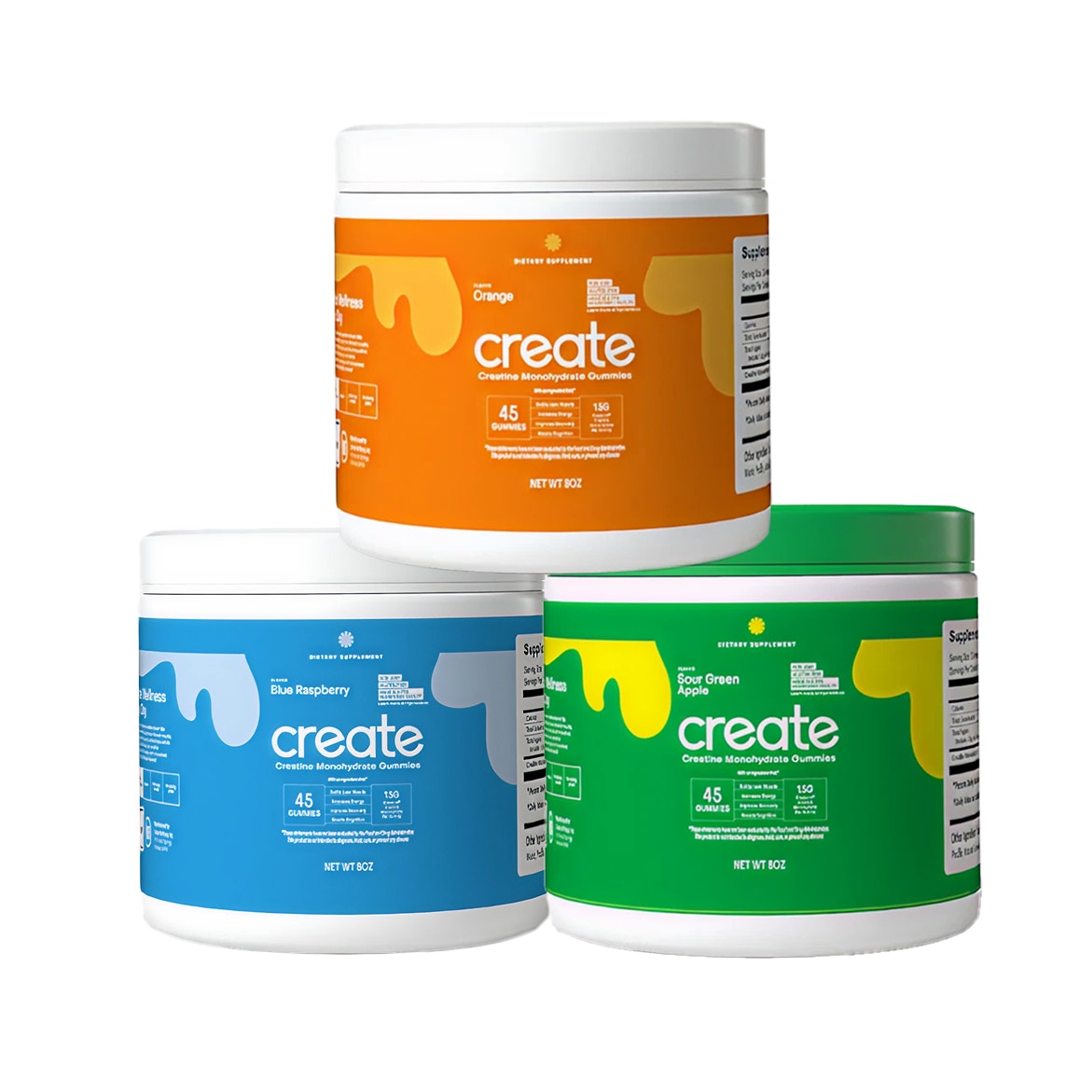 Core - 45 Count - Creatine Monohydrate Gummies 1.5g per gummy