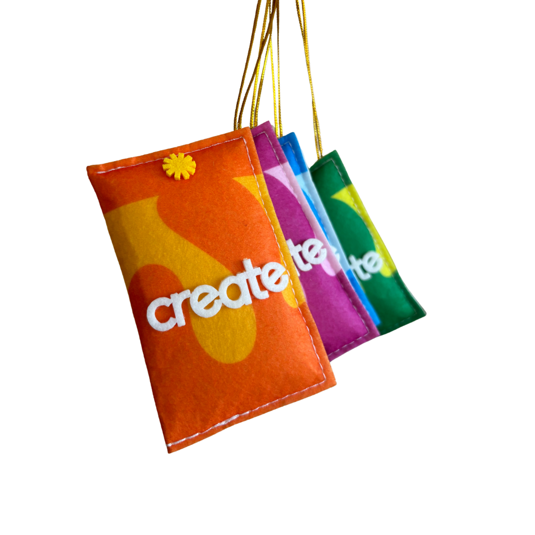 Create Ornaments - Blue Raspberry