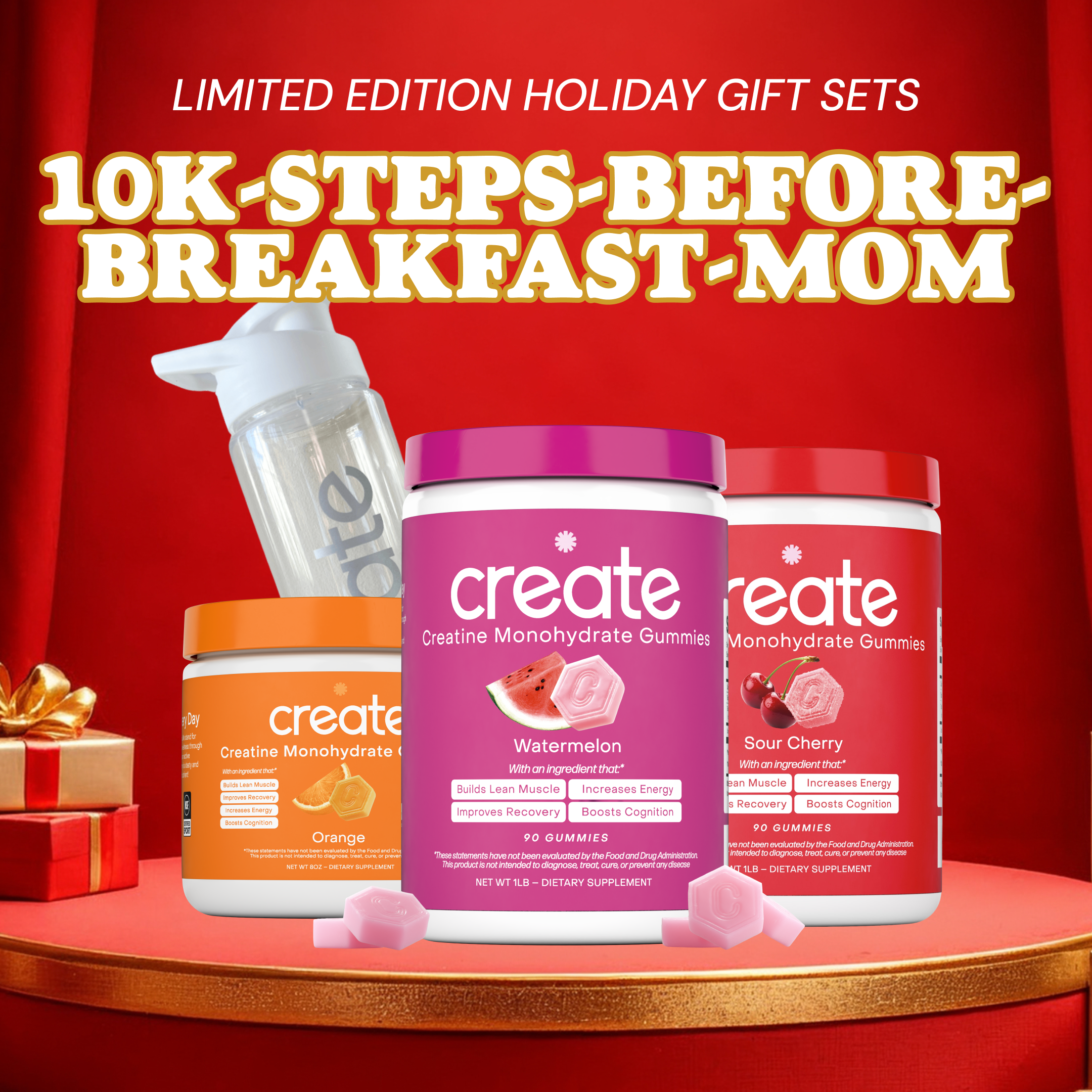 Limited Edition Holiday Gift Sets – Creatine Gummies & Gifts