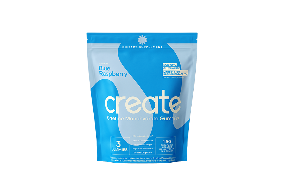 Creatine Gummy - Single Serve - Blue Raspberry