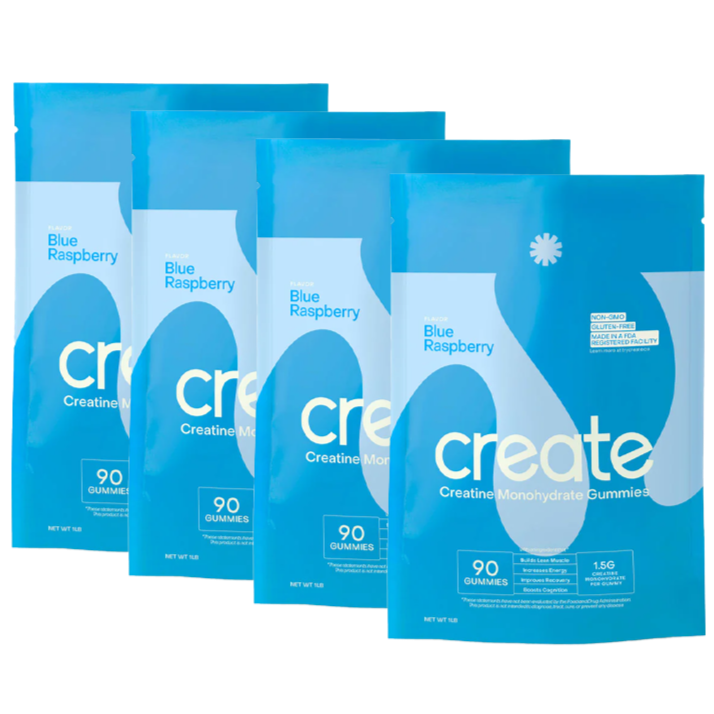 Creatine Monohydrate Gummies (4 Bags)