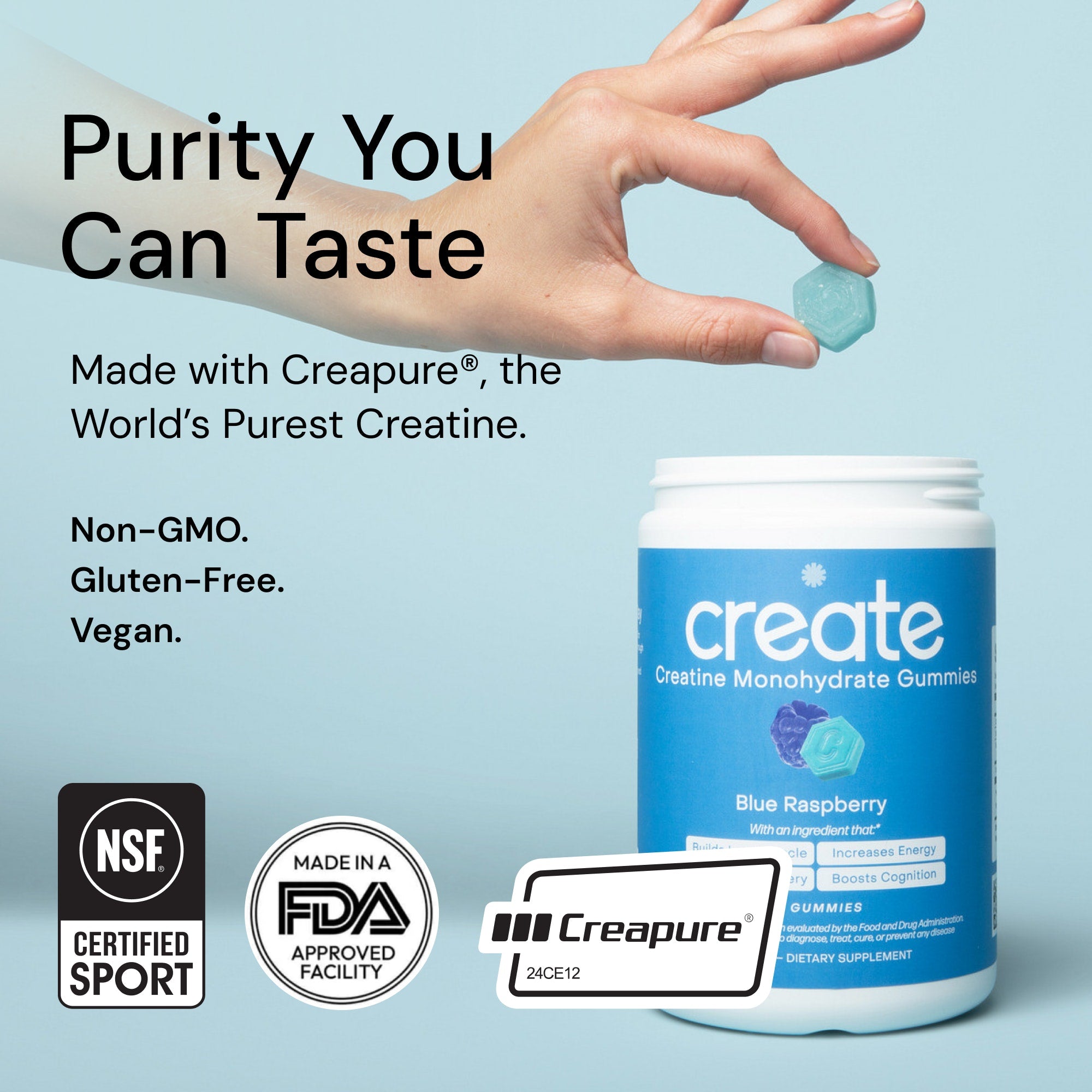 Core - Create Creatine Monohydrate Gummies – Create Wellness