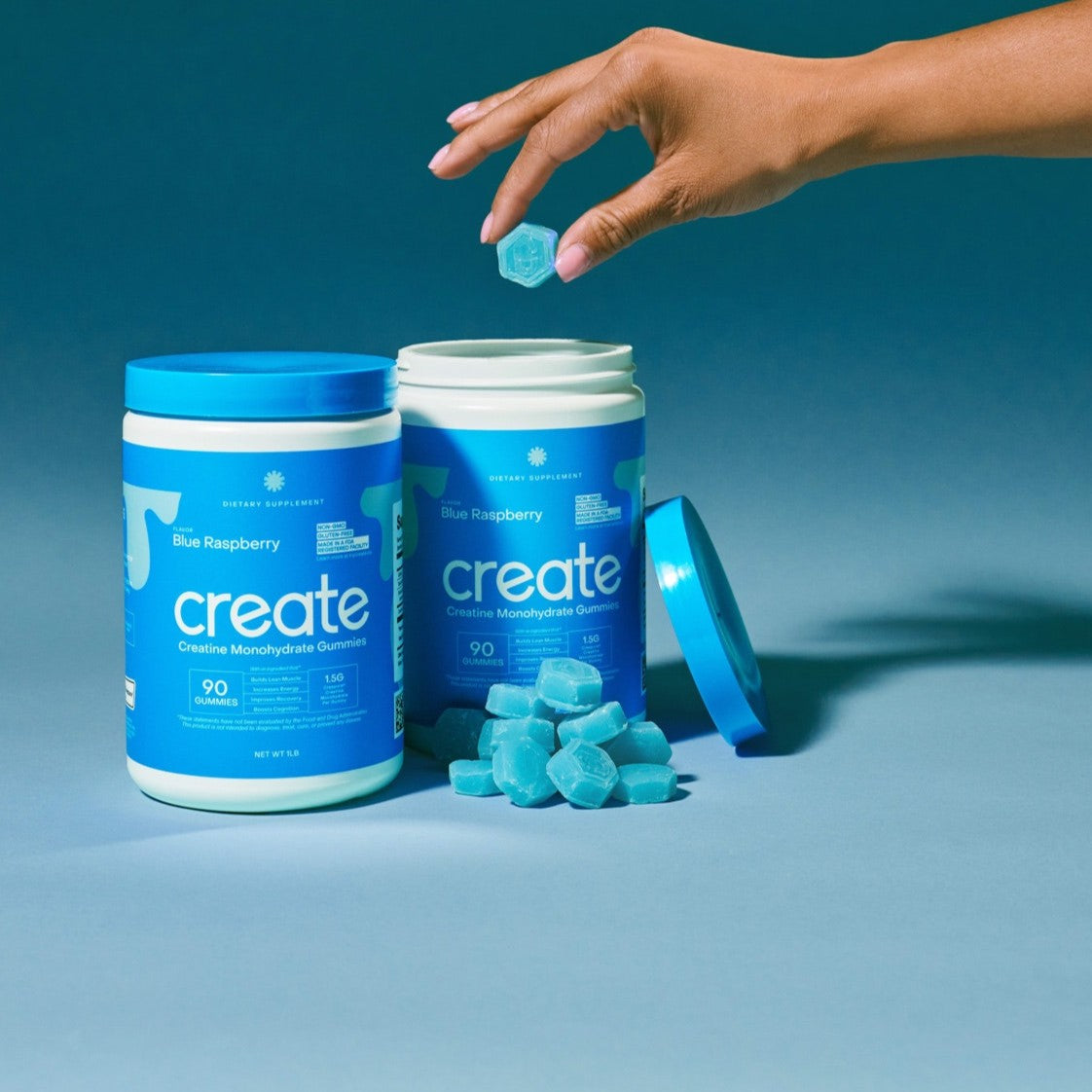 Blue Raspberry Creatine The Modern Creatine Brand – Create Wellness