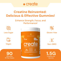 Creatine Monohydrate Gummies - 90 Count