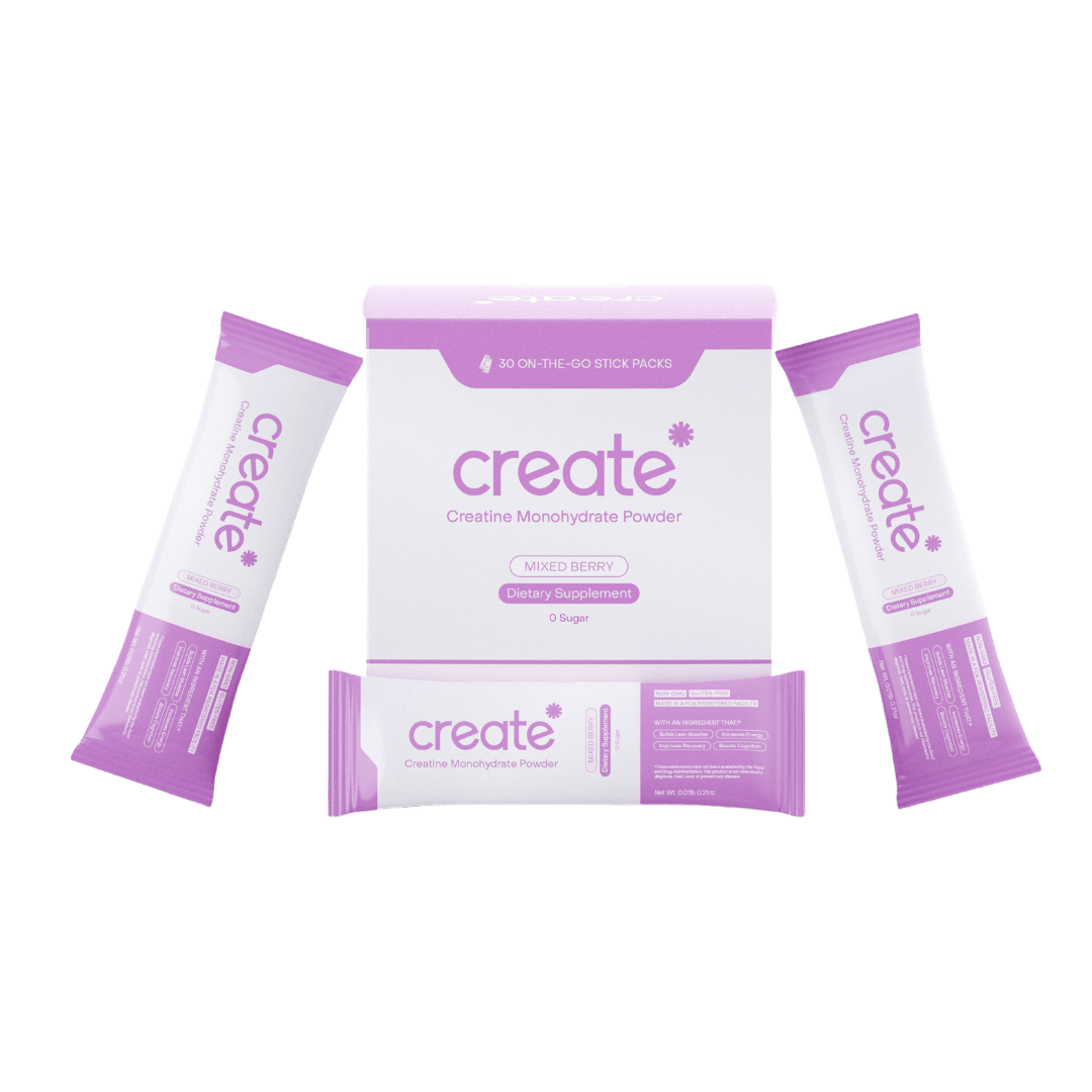 Single Serve Creatine Powder - Mixed Berry - 30 Count