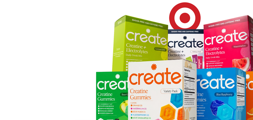 Shop All Create Creatine Products