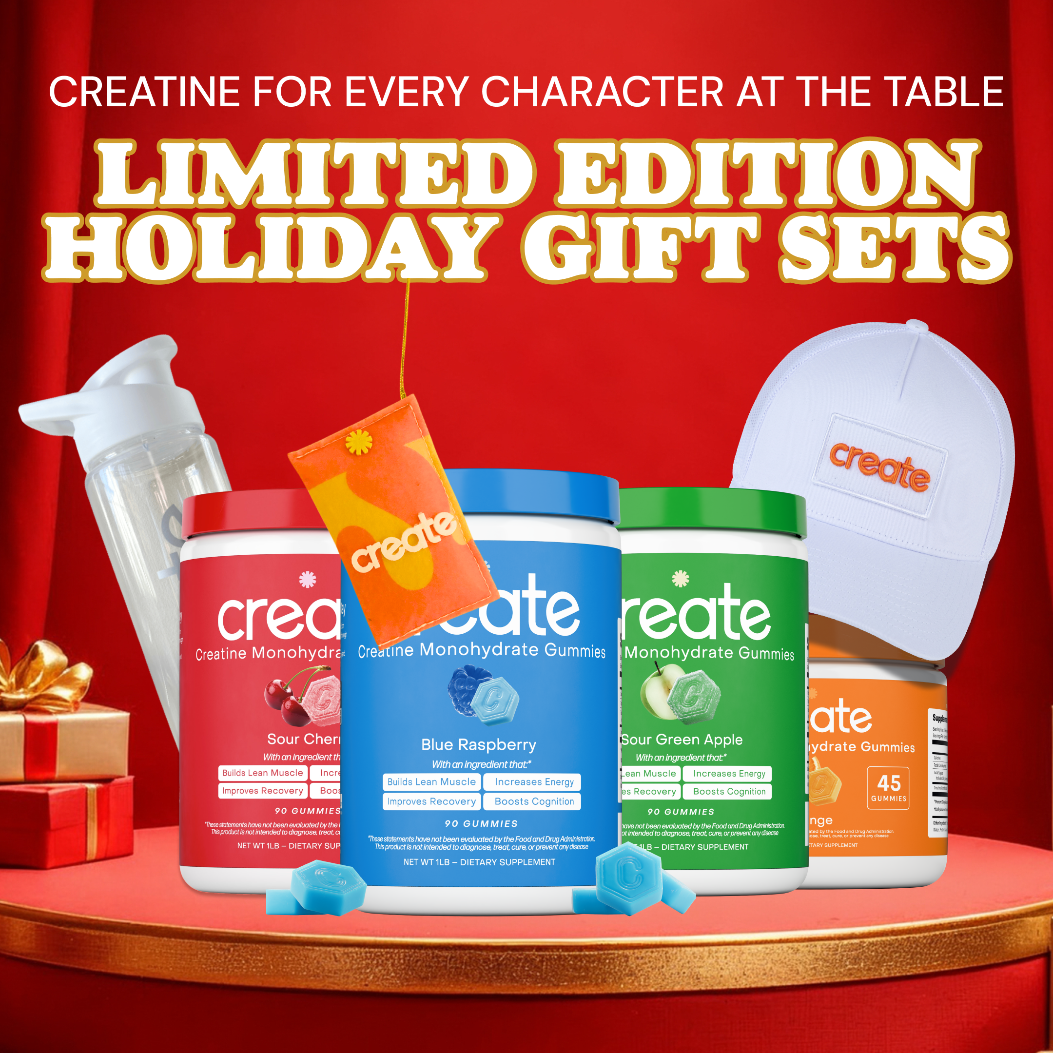 Limited Edition Holiday Gift Sets – Creatine Gummies & Gifts