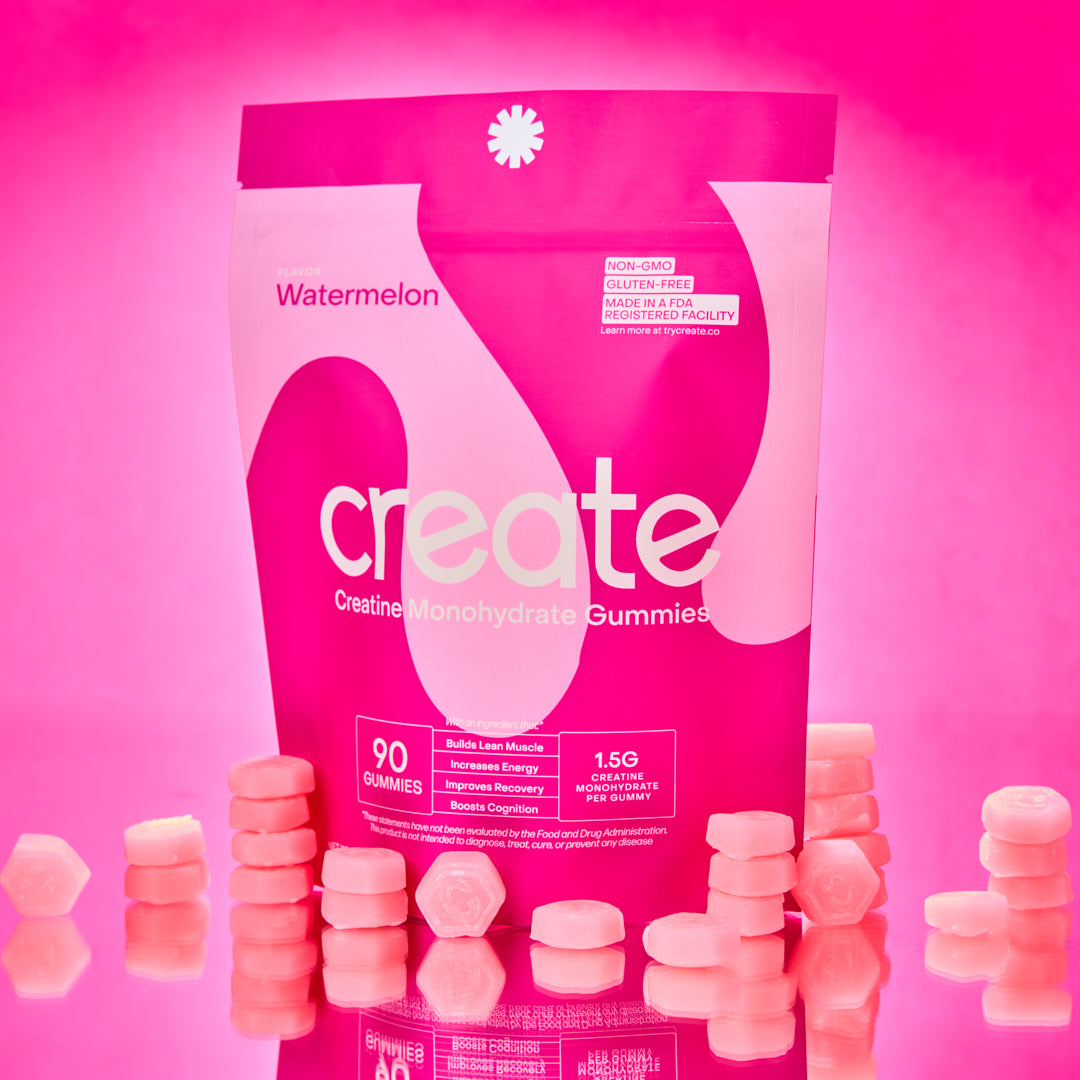 Creatine Monohydrate Gummies Watermelon - 90 Count