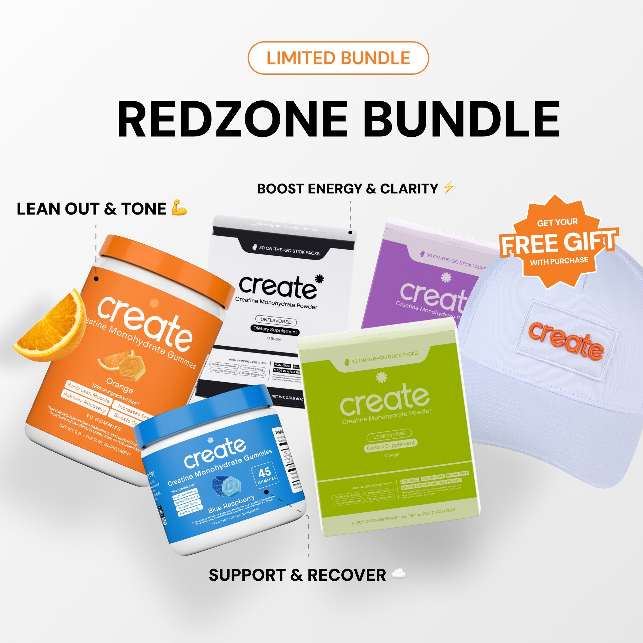 2025 Seasonal Kickoff Bundles - Core Creatine Monohydrate Gummies