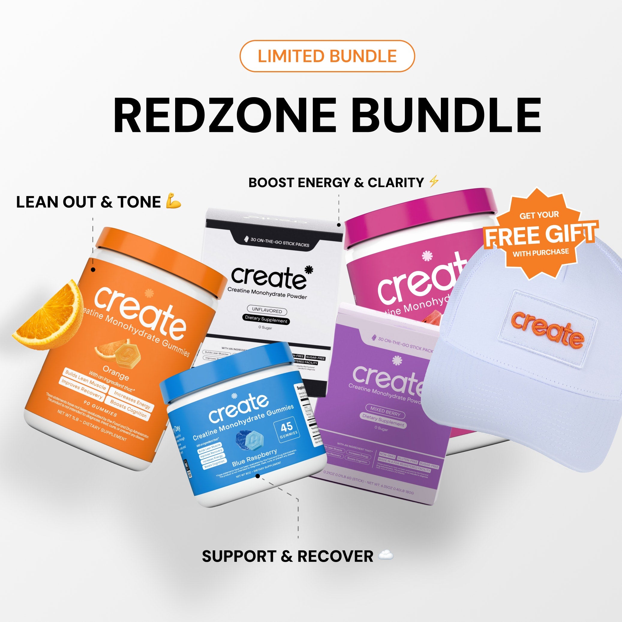2025 Seasonal Kickoff Bundles - Core Creatine Monohydrate Gummies