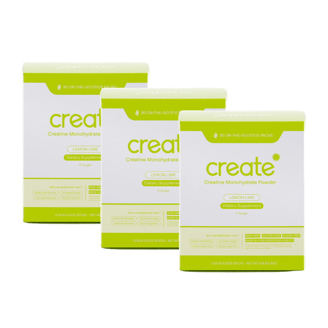 Single Serve Creatine Monohydrate Powder