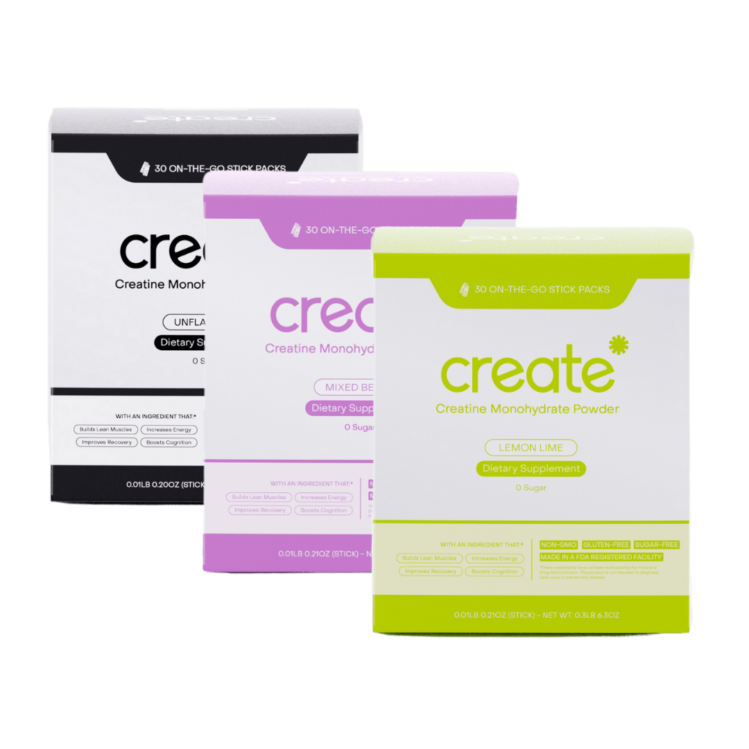 Single Serve Creatine Monohydrate Powder