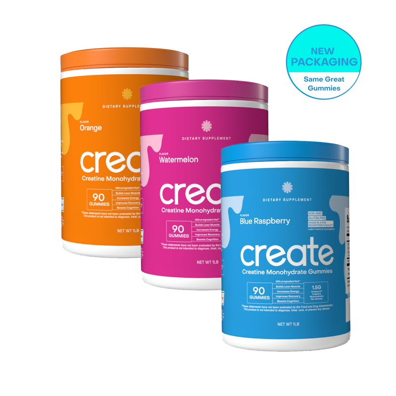 Core create creatine monohydrate gummies create wellness