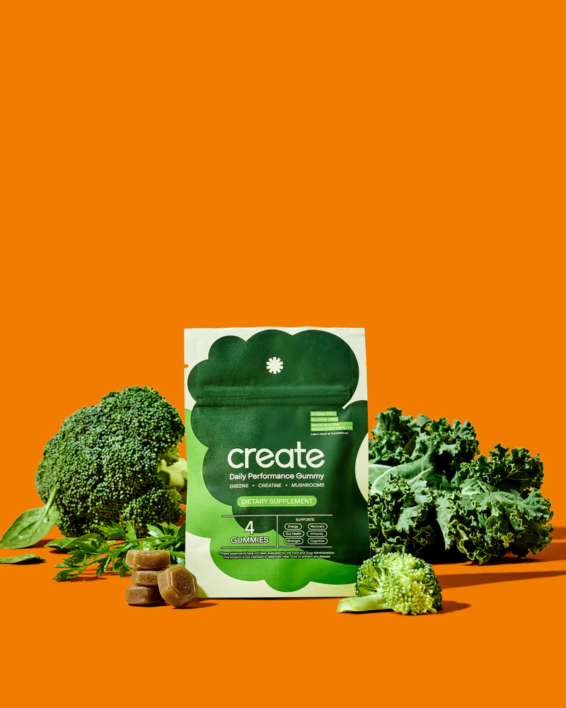 Daily performance gummies create wellness