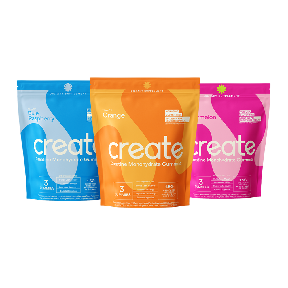 Create creatine gummy sample pack create wellness