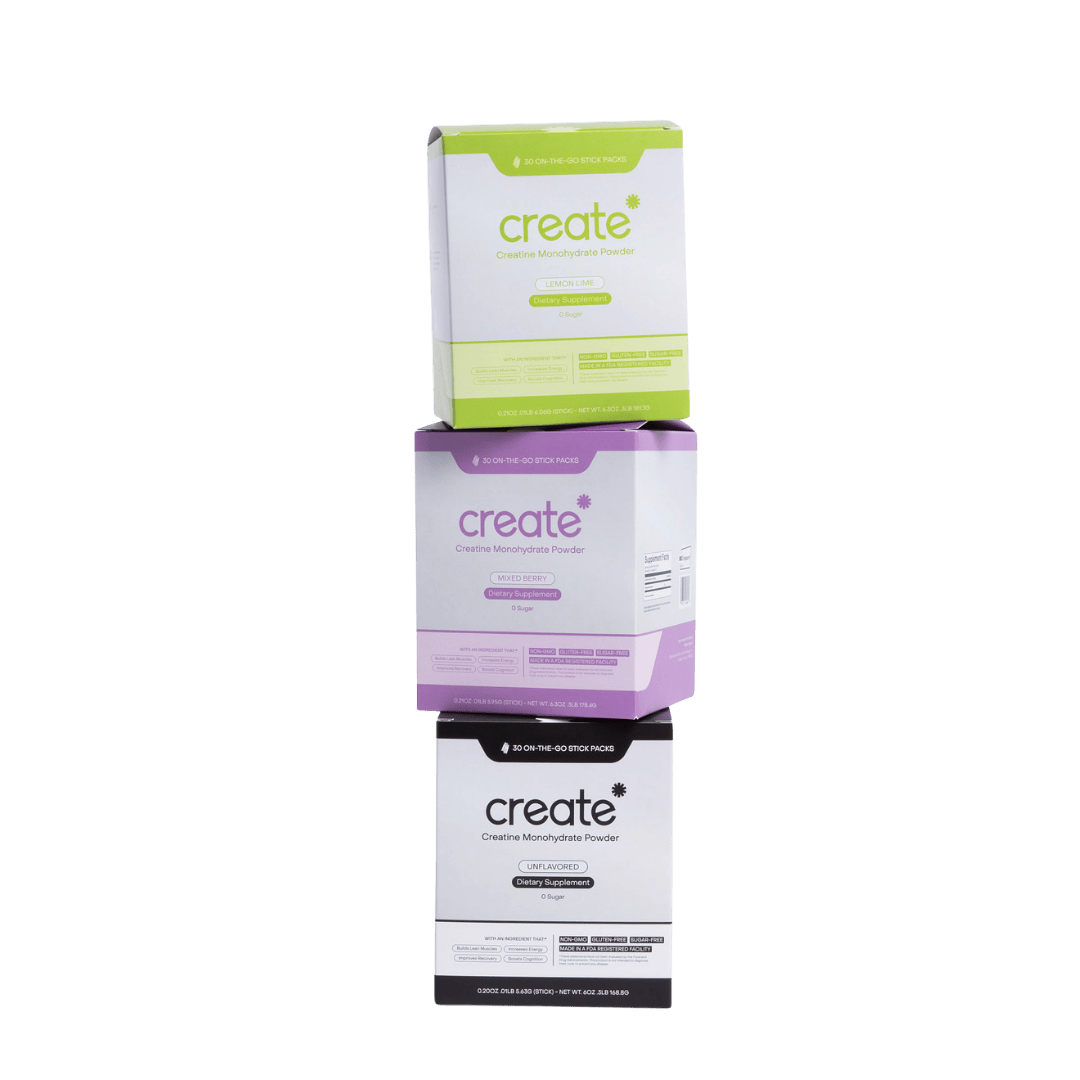 Single Serve Creatine Monohydrate Powder