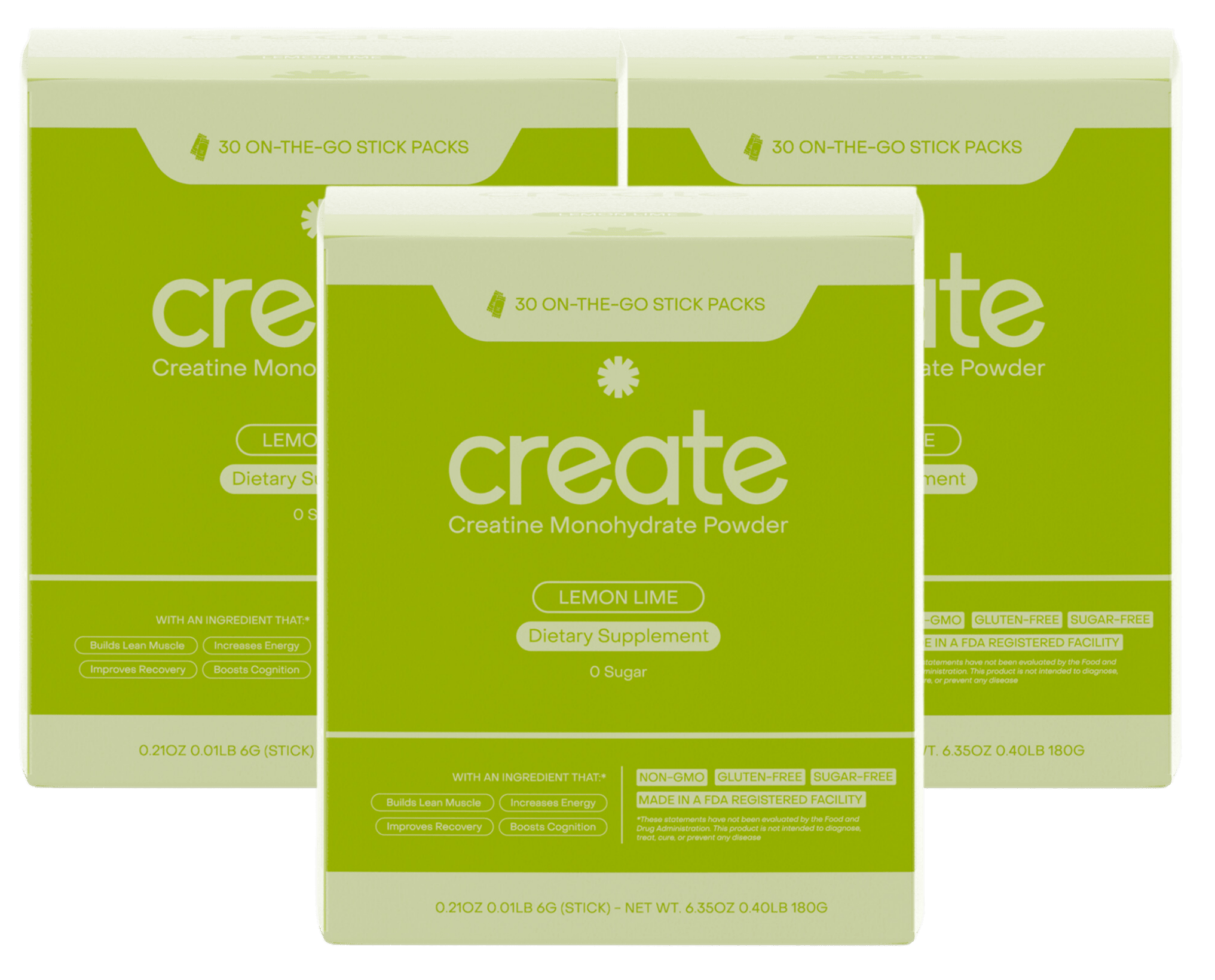 Single Serve Creatine Monohydrate Powder