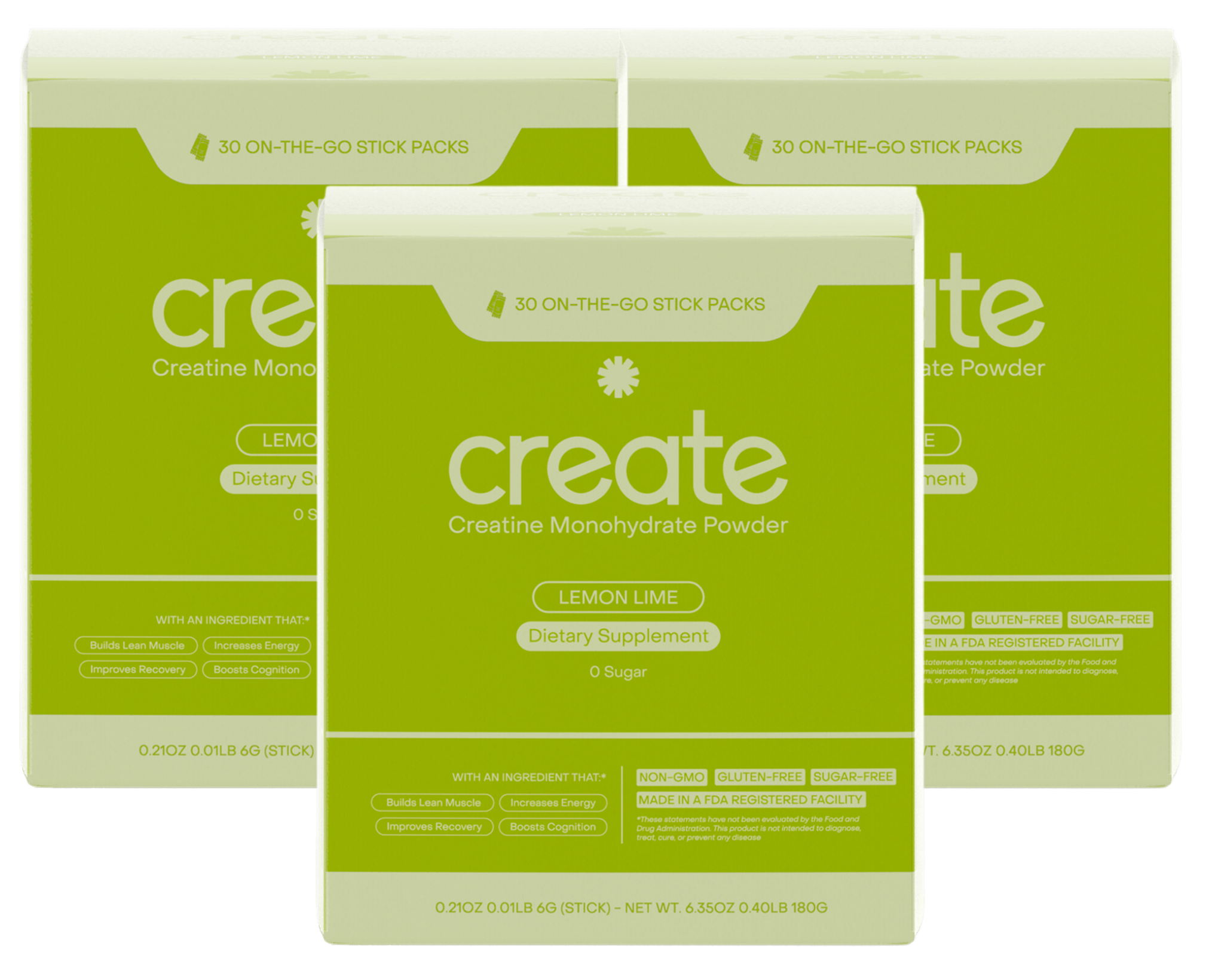 Single Serve Creatine Monohydrate Powder