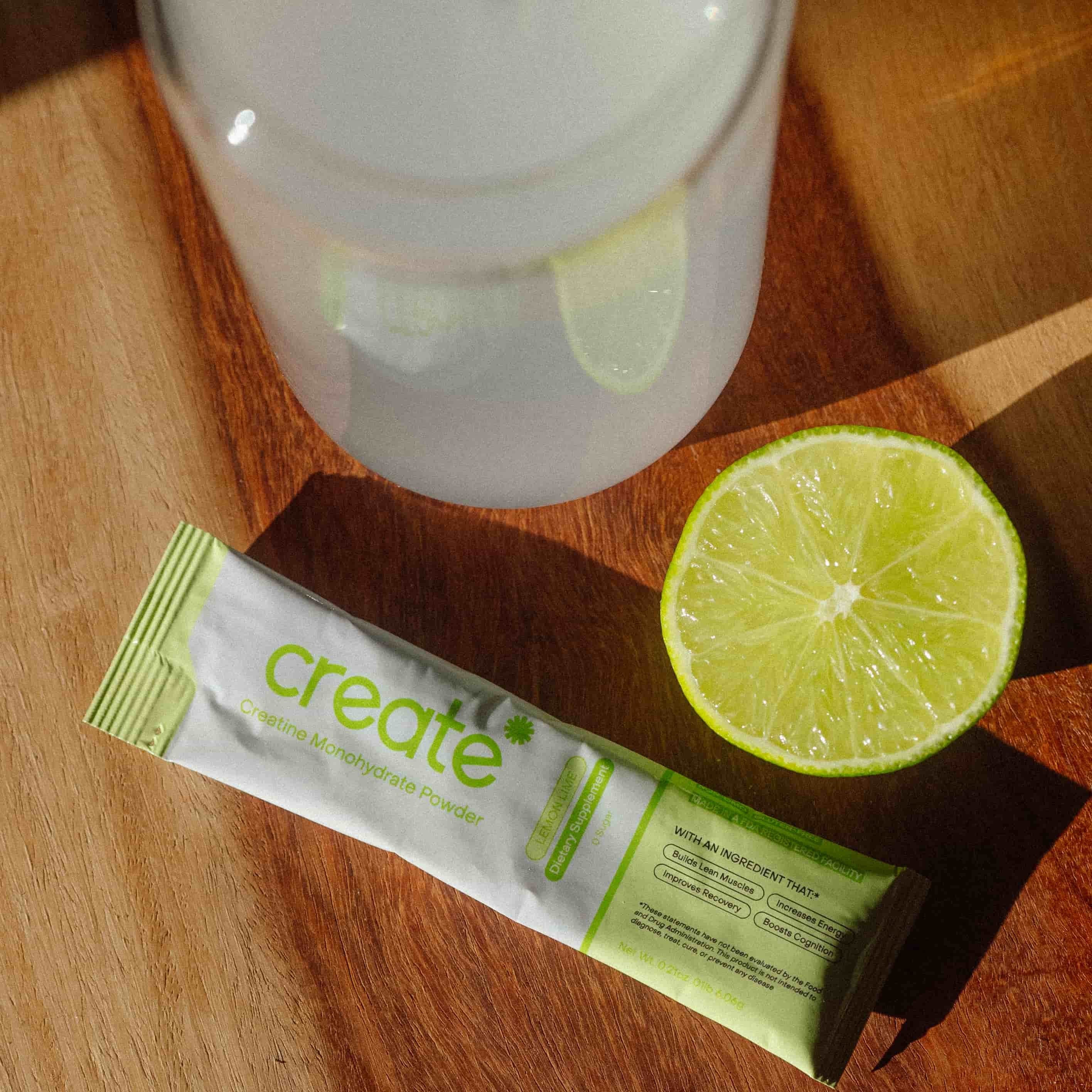 Lemon Lime Single Serve Creatine Powder