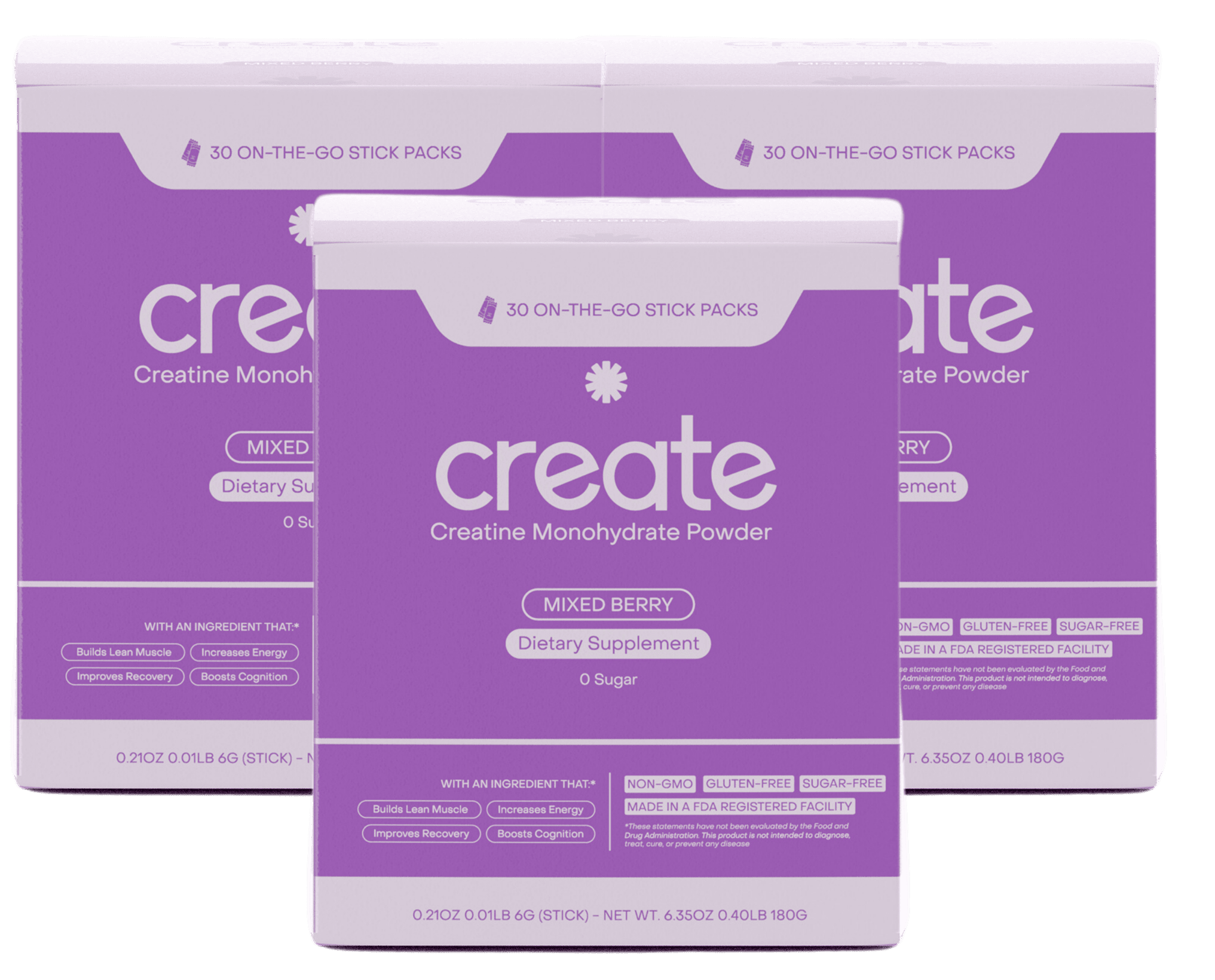 Single Serve Creatine Monohydrate Powder