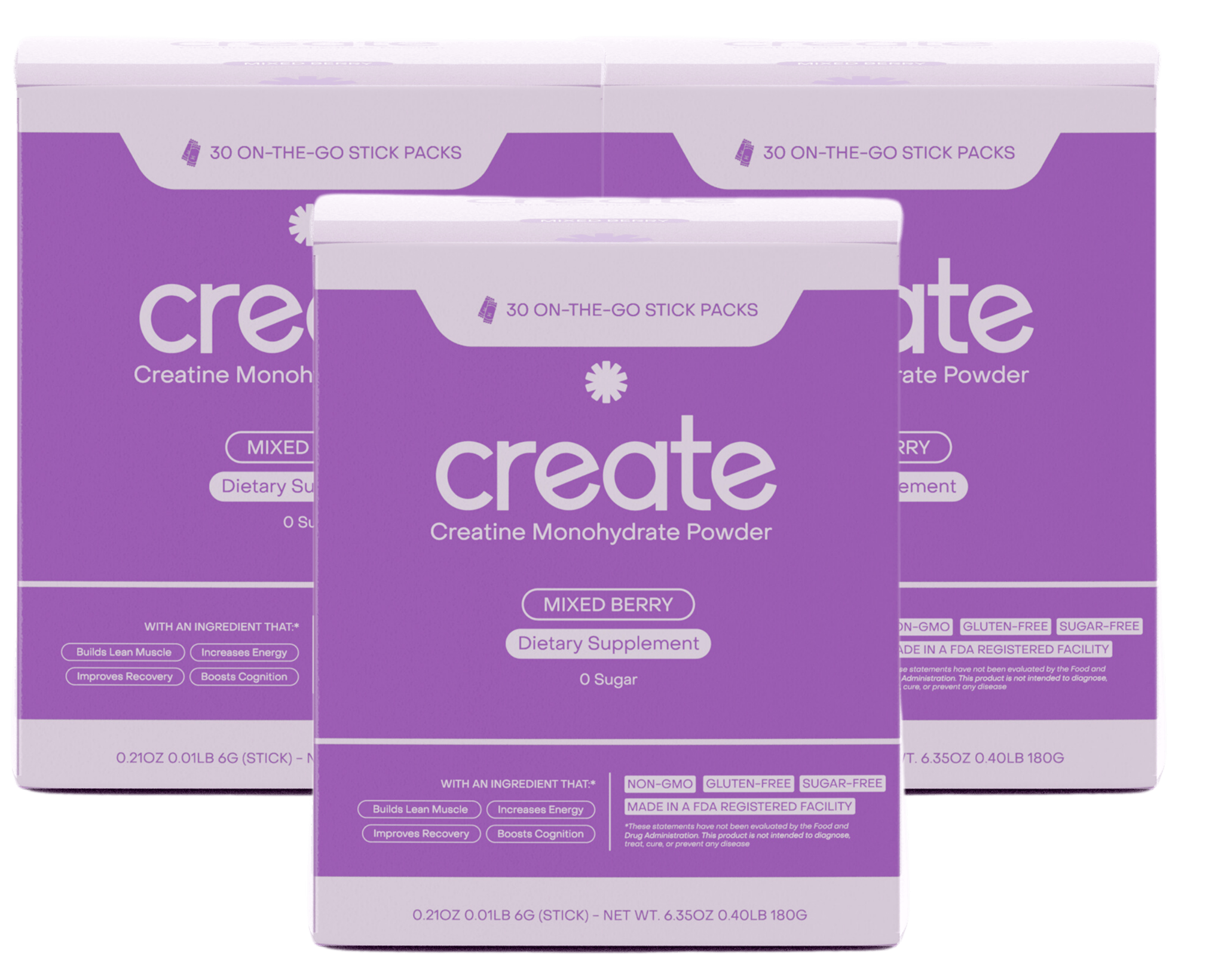 Single Serve Creatine Monohydrate Powder