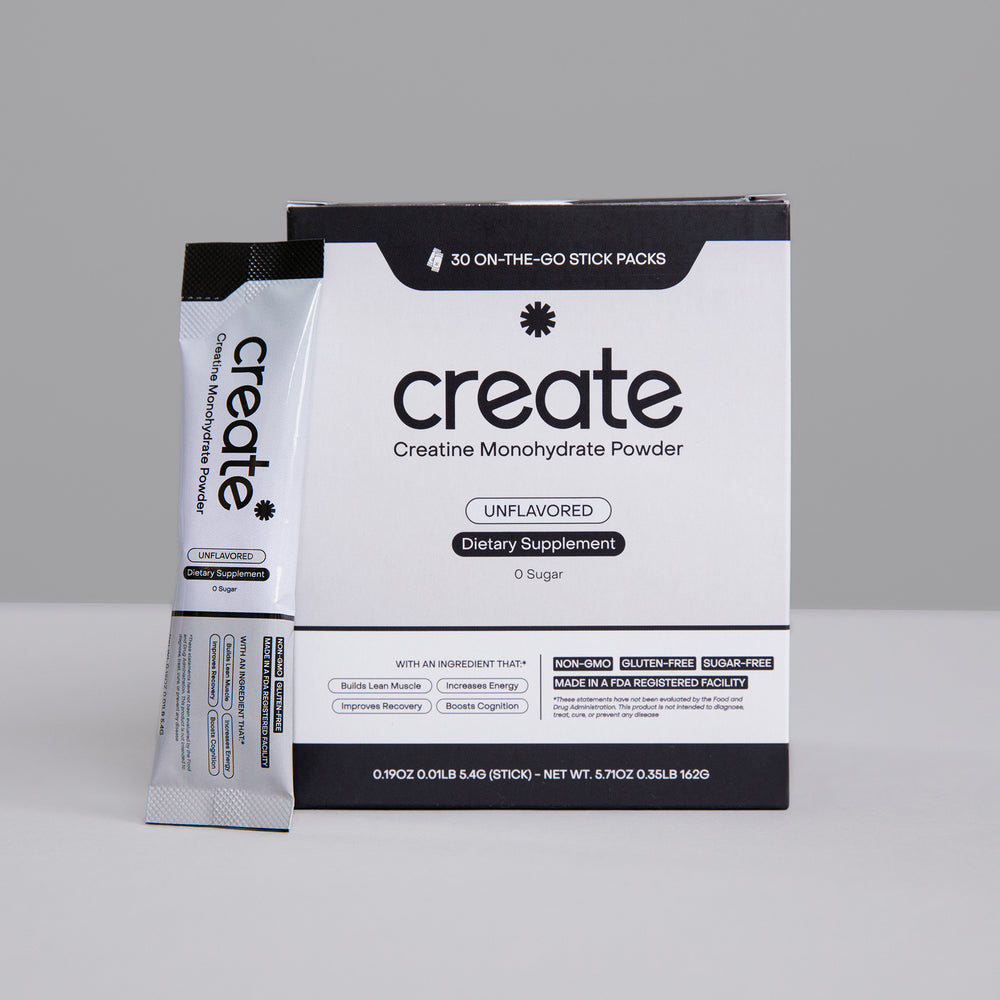Creatin Create Creatine Monohydrate Products – Create Wellness