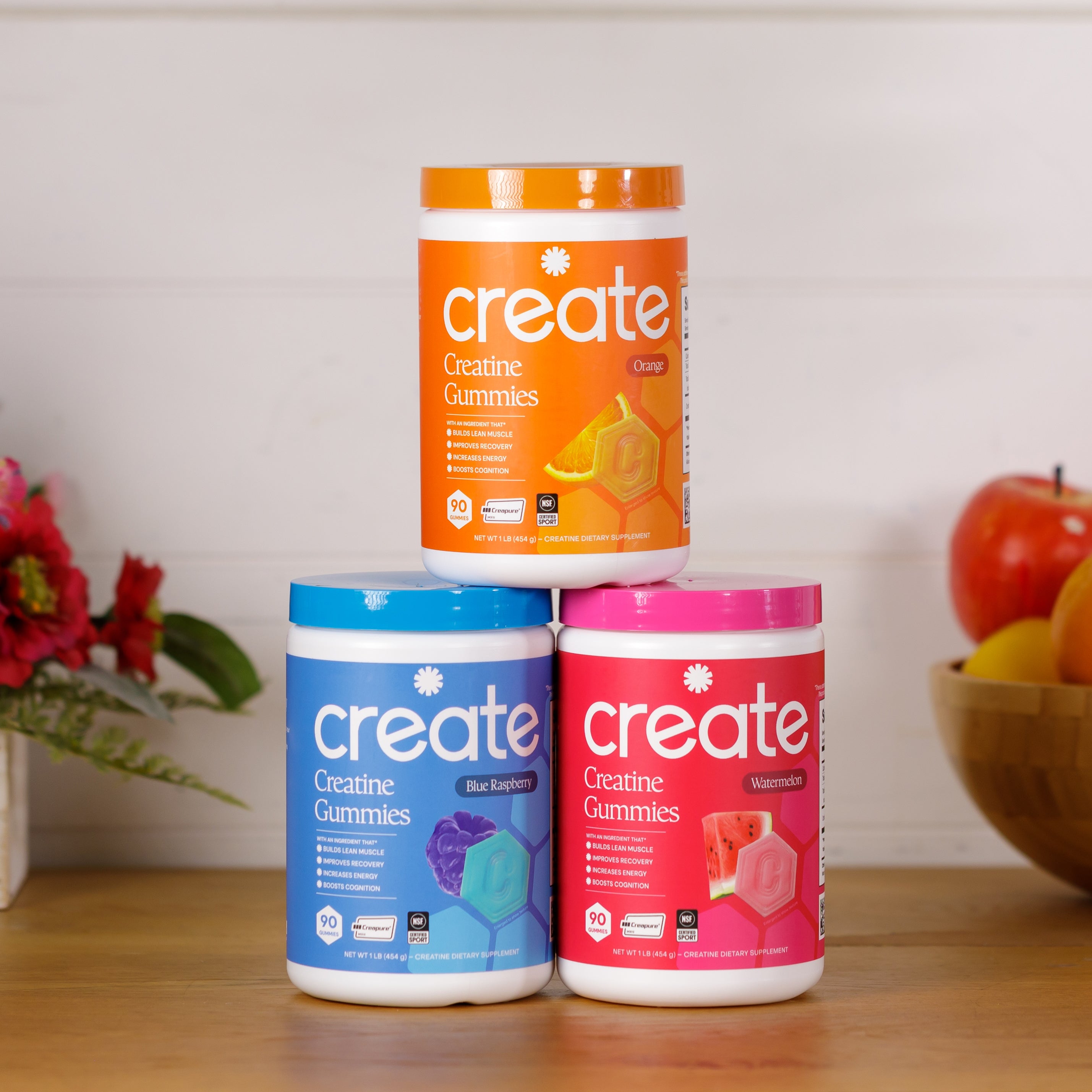 Sour Peach - Core Create Creatine Monohydrate Gummies