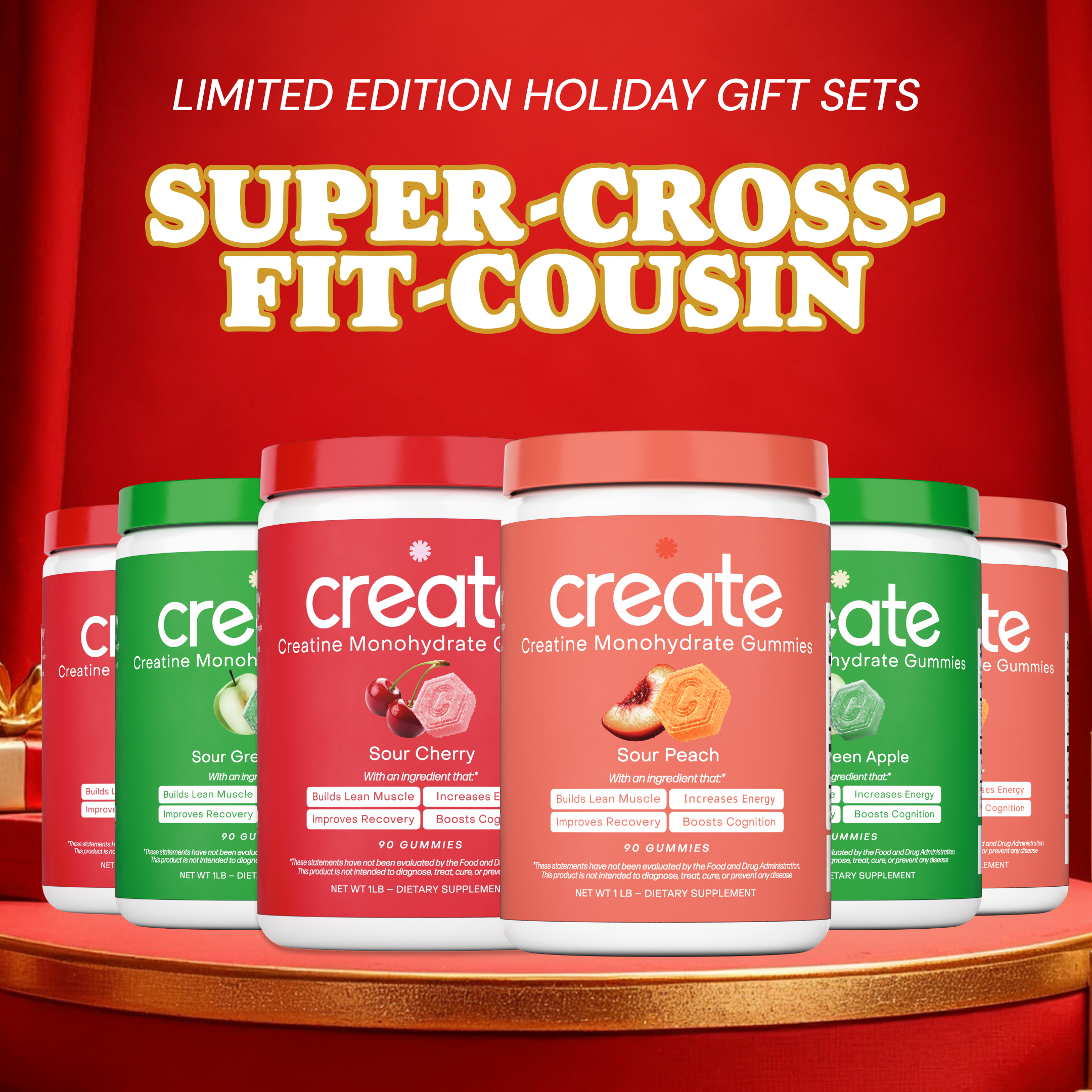 Limited Edition Holiday Gift Sets – Creatine Gummies & Gifts