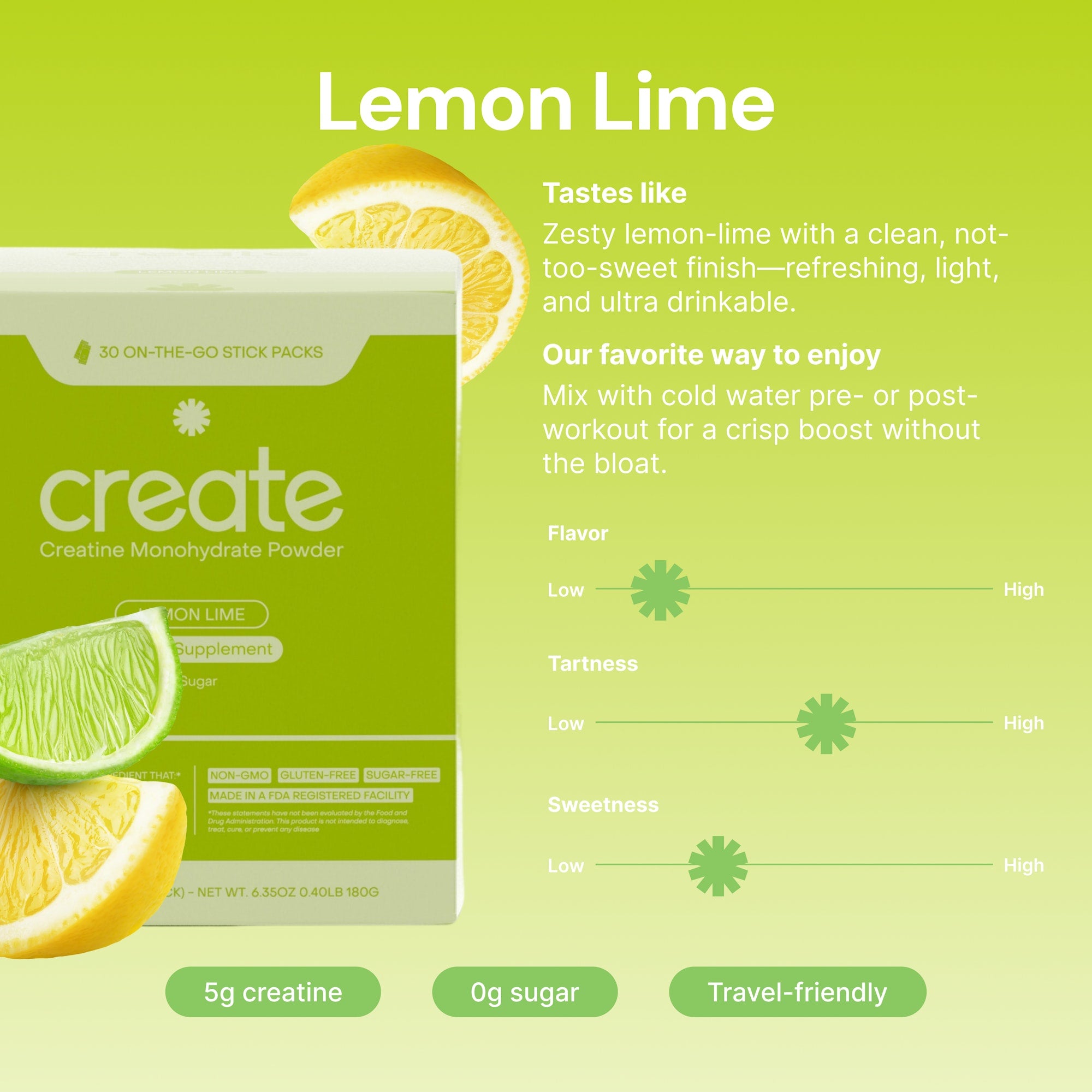 Single Serve Creatine Powder