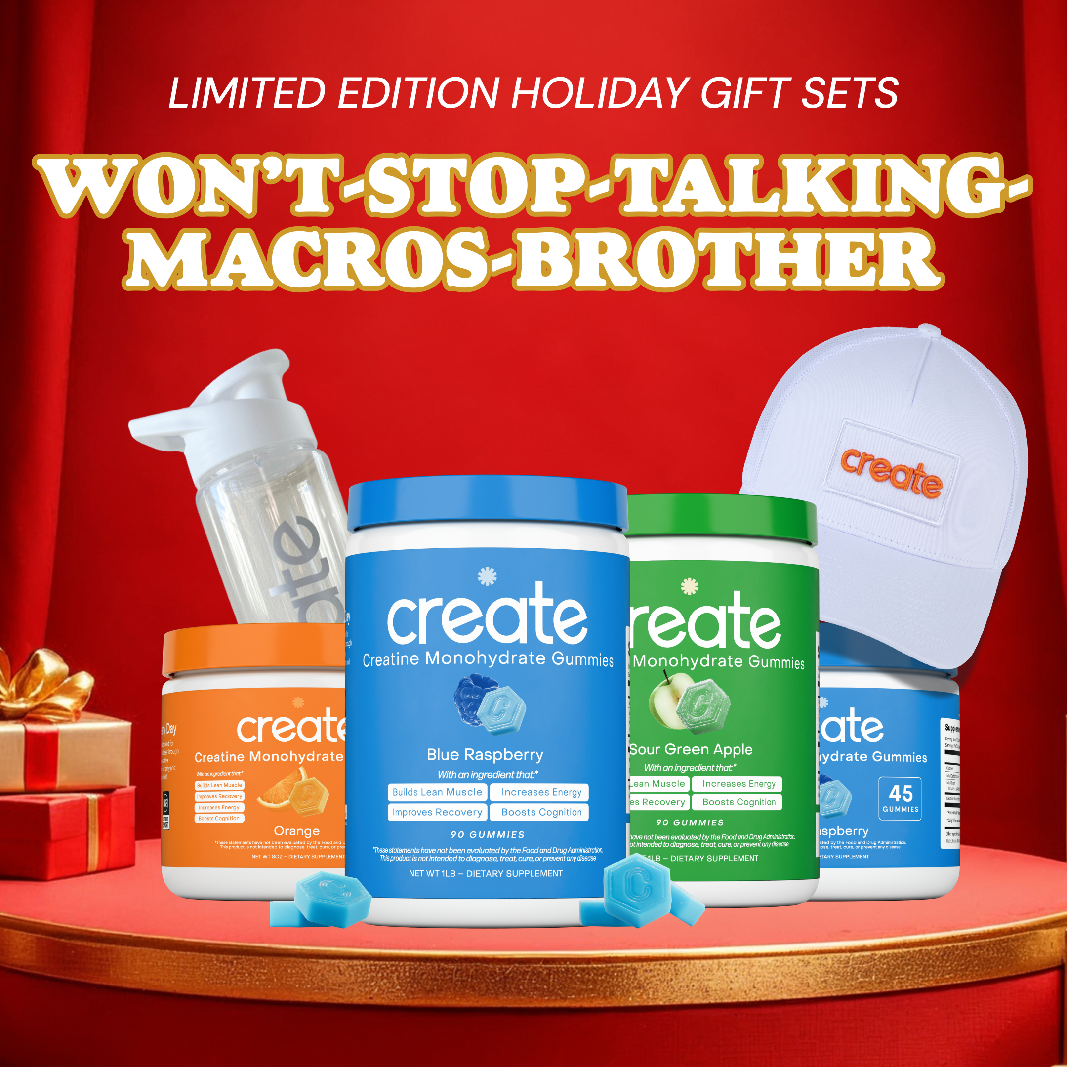 Limited Edition Holiday Gift Sets – Creatine Gummies & Gifts
