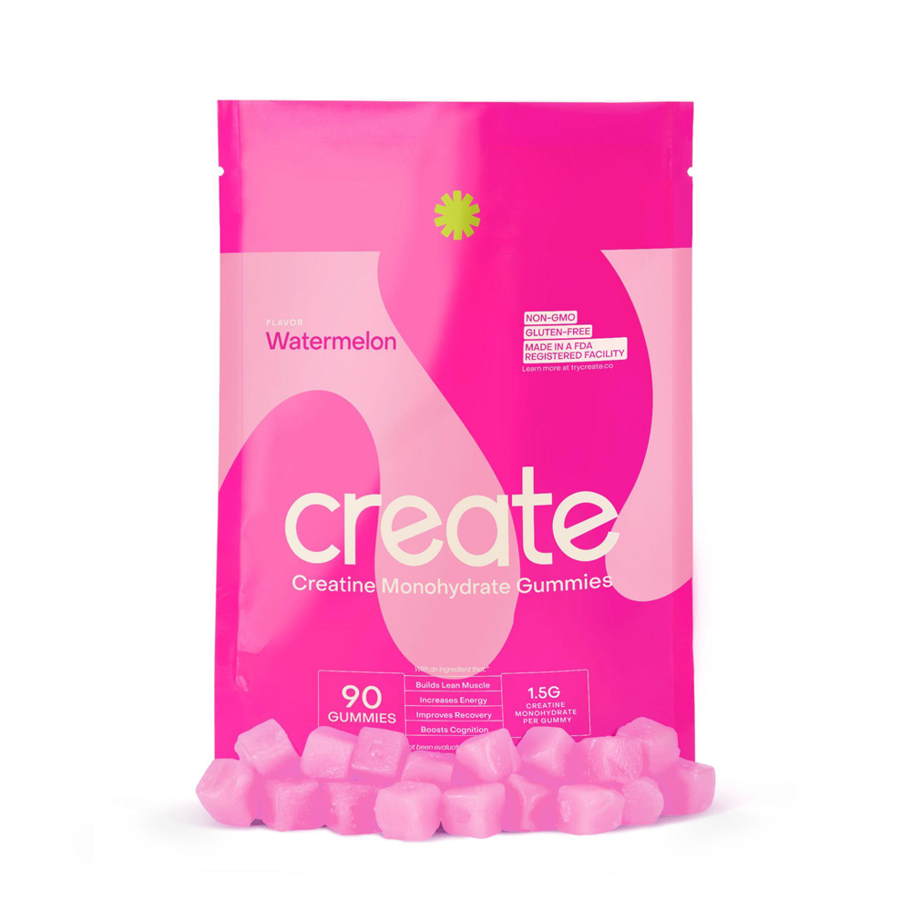 Creatine Monohydrate Gummies Watermelon - 90 Count (Wholesale)