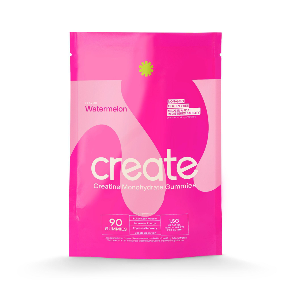 Creatine Monohydrate Gummies Watermelon - 90 Count