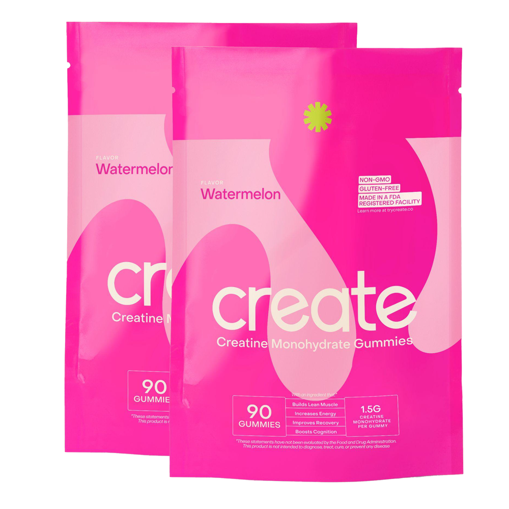 Creatine Monohydrate Gummies Watermelon - 180 Count