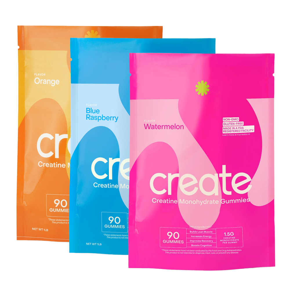 Creatine Monohydrate Gummies Starter Pack Plus 6 Bonuses