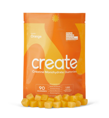 Creatine Monohydrate Gummies Orange (90 Count)