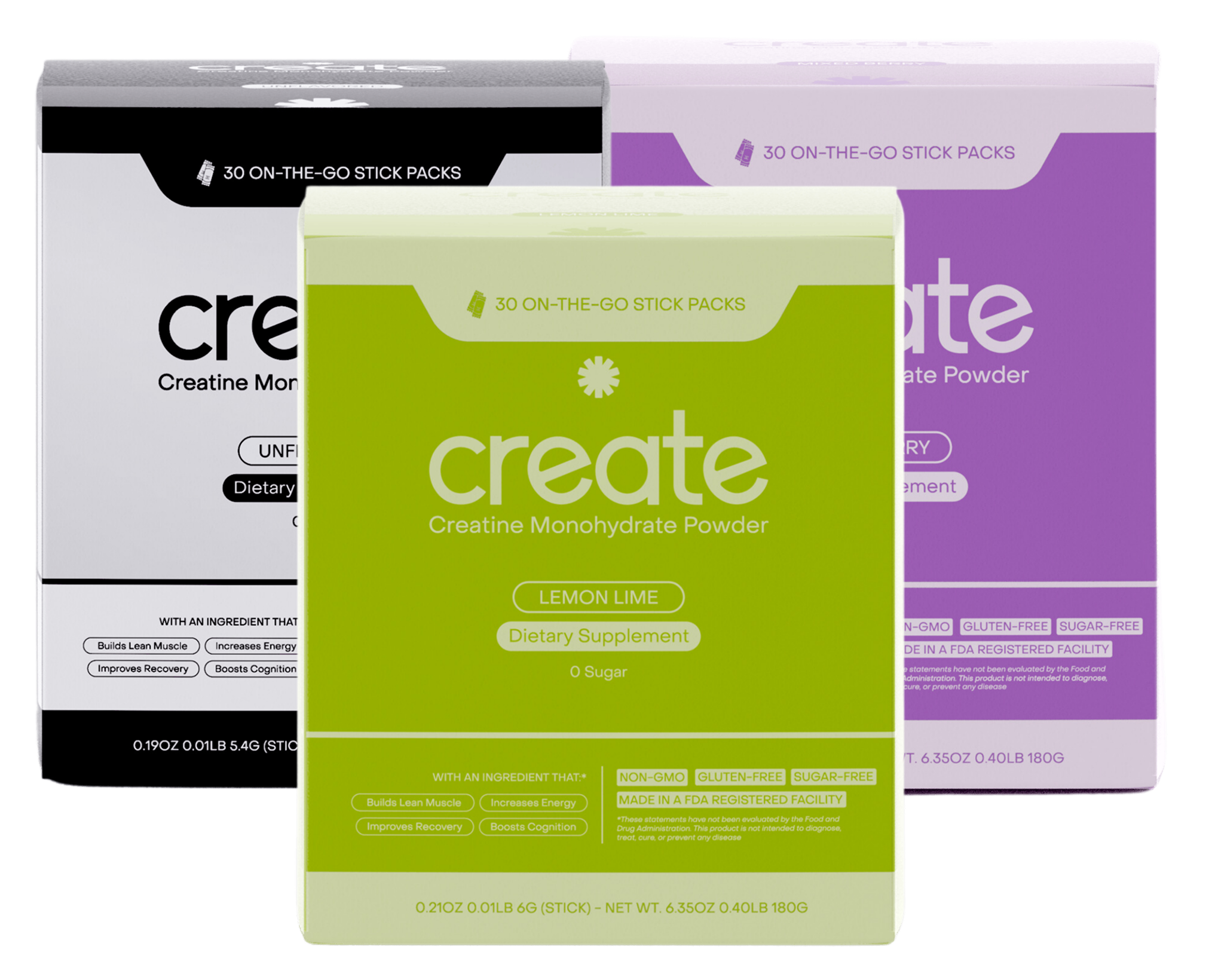 Single Serve Creatine Powder plus FREE gifts!