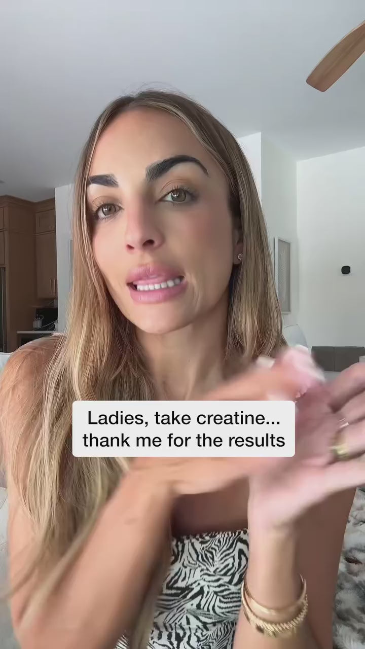 Creator recommending creatine to women