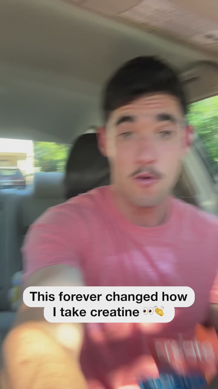 Creator in his car talking about Create gummies